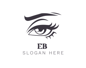 Beautician - Beautiful Eye Lashes logo design