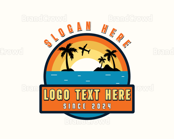 Ocean Travel Tour Logo