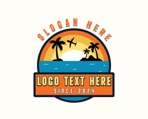 Travel - Ocean Travel Tour logo design