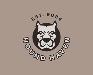 Dog Hound Canine logo design