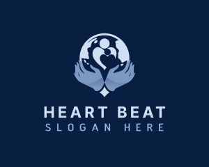 People Heart Foundation logo design