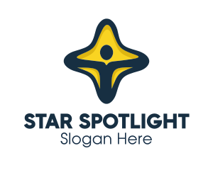 Human Star Foundation logo design