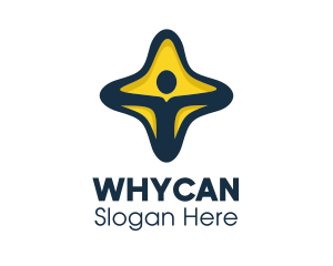 Person - Human Star Foundation logo design
