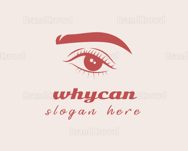 Eyelash & Eyebrow Makeup Logo