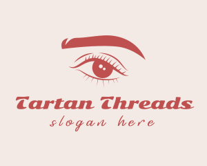 Eyelash & Eyebrow Makeup logo design