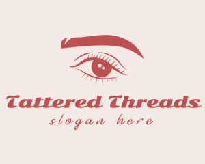 Eyelash & Eyebrow Makeup logo design