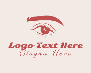 Eyelash & Eyebrow Makeup Logo