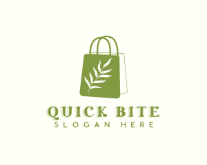 Takeout - Plant Shopping Bag logo design