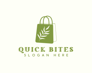 Takeout - Plant Shopping Bag logo design