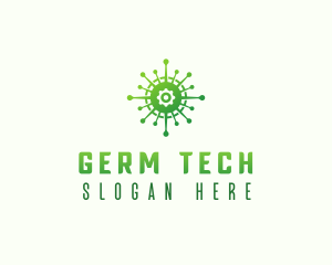 Virus Bacteria Infection logo design