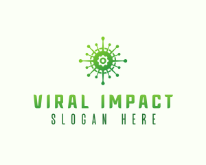 Virus Bacteria Infection logo design