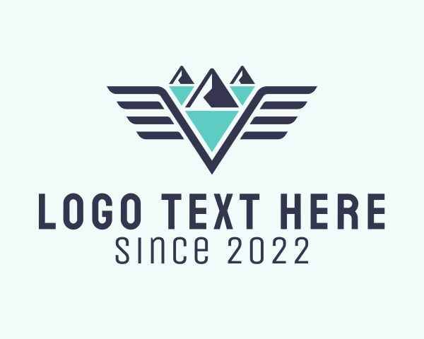 Adventure - Outdoor Mountain Nature logo design