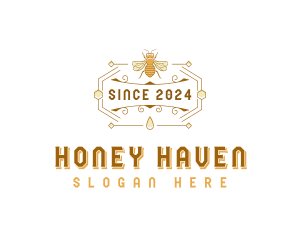 Apothecary Beekeeper Honey logo design