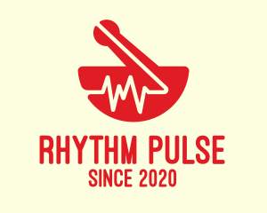 Pulsation - Heart Rate Medical Pharmacy logo design