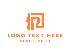 Food - Cutlery Food Utensils logo design