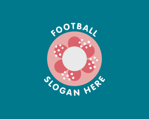 Bread - Sweet Floral Doughnut logo design