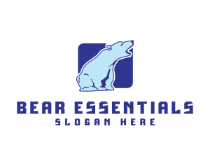 Arctic Bear Animal logo design