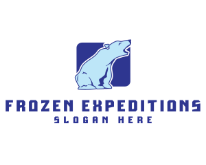 Antarctic - Arctic Bear Animal logo design