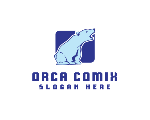 Predator - Arctic Bear Animal logo design