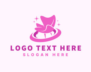 Shiny - Sparkling Armchair Decoration logo design