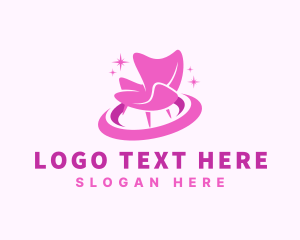 Sparkling Armchair Decoration Logo