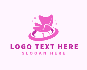 Sparkling Armchair Decoration Logo