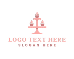 Pastry Chef - Sweet Cupcake Bakery logo design