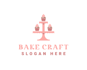 Sweet Cupcake Bakery logo design