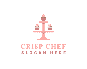 Sweet Cupcake Bakery logo design