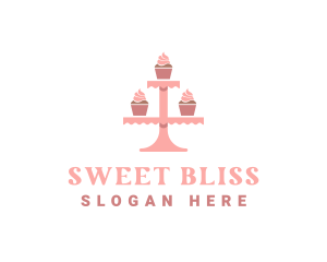 Sweet Cupcake Bakery logo design