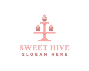 Sweet Cupcake Bakery logo design