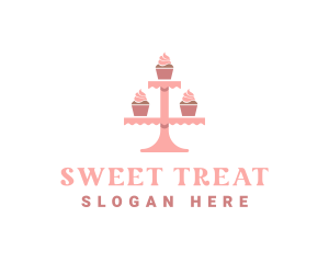 Sweet Cupcake Bakery logo design