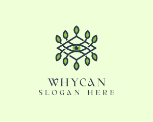 Produce - Eye Herbal Leaves logo design