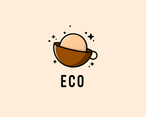 Brewed Coffee - Coffee Espresso Planet logo design