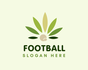 Modern Marijuana Weed Logo