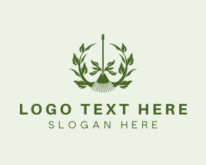 Hedge Shears - Garden Rake Landscaping logo design