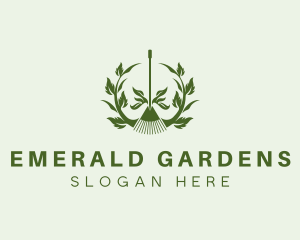 Garden Rake Landscaping logo design