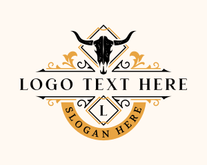 Wildlife - Bull Hors Restaurant logo design