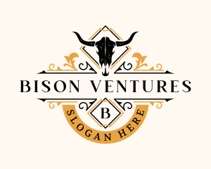 Bull Hors Restaurant logo design