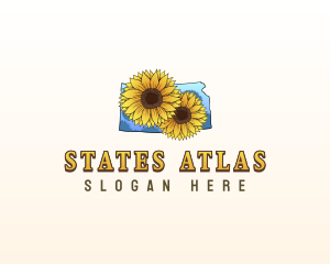 Kansas Sunflower Garden logo design