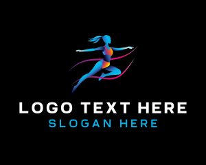 Pose - Gymnast Yoga Dancer logo design