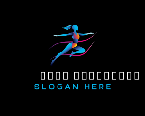 Gymnast Yoga Dancer Logo
