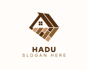 House Flooring Tiles Logo
