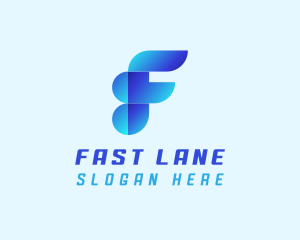 Wings Fast Logistics logo design