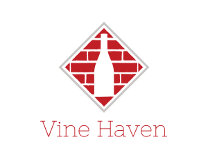 Wine Cellar Wall logo design