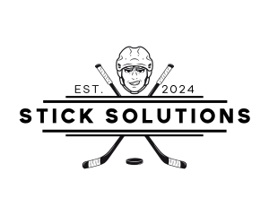 Stick - Hockey Sports Banner logo design