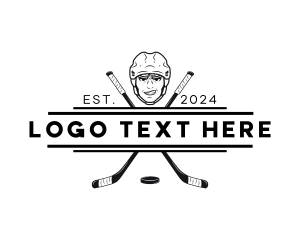 Ice Hockey Tournament - Hockey Sports Banner logo design