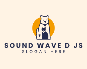 Trainer - Cat Dog Pet Veterinary logo design