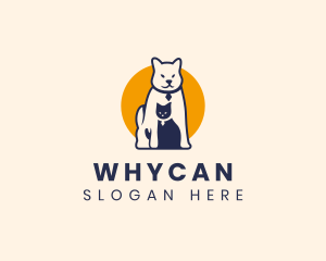 Veterinary - Cat Dog Pet Veterinary logo design
