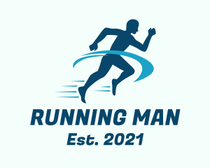 Gym Fitness Run logo design
